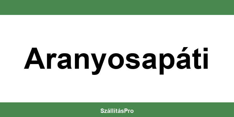 Magyar Posta Aranyosapáti nyitvatartás és telefonszám