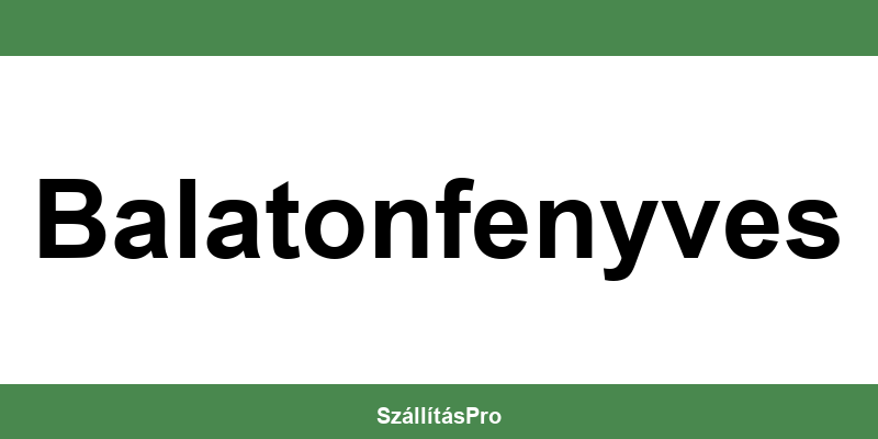 Magyar Posta Balatonfenyves nyitvatartás és telefonszám