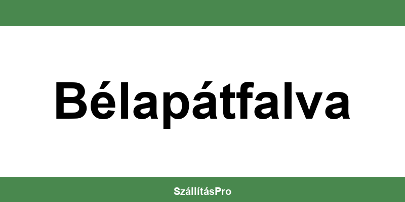 Magyar Posta Bélapátfalva nyitvatartás és telefonszám