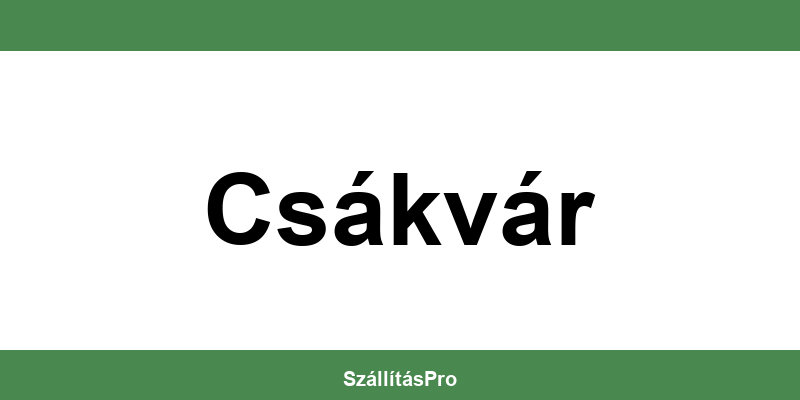 Magyar Posta Csákvár nyitvatartás és telefonszám