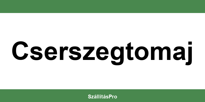 Magyar Posta Cserszegtomaj nyitvatartás és telefonszám