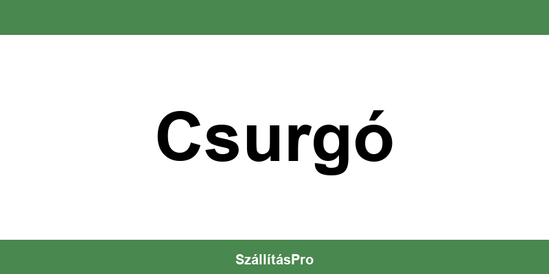 Magyar Posta Csurgó nyitvatartás és telefonszám