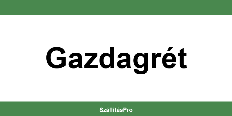 Magyar Posta Gazdagrét nyitvatartás és telefonszám