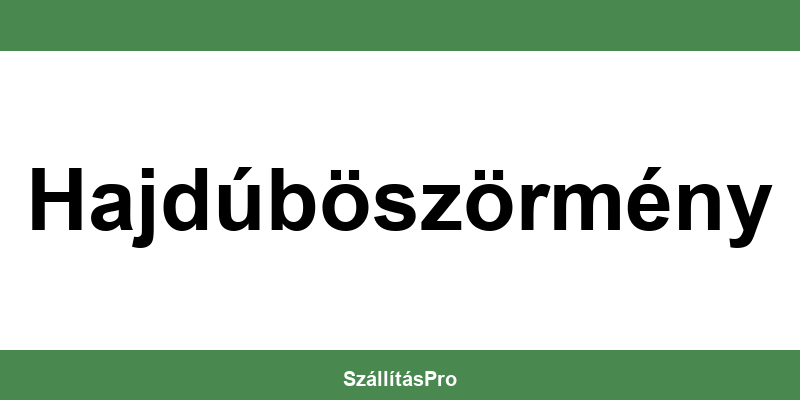 Magyar Posta Hajdúböszörmény nyitvatartás és telefonszám