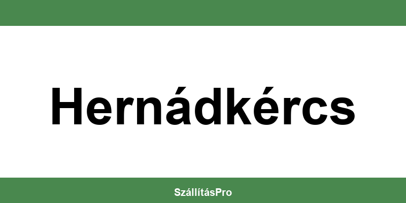 Magyar Posta Hernádkércs nyitvatartás és telefonszám