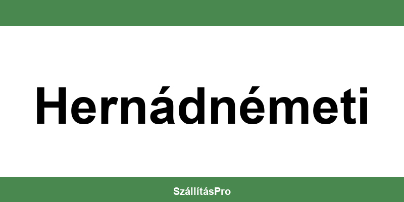 Magyar Posta Hernádnémeti nyitvatartás és telefonszám