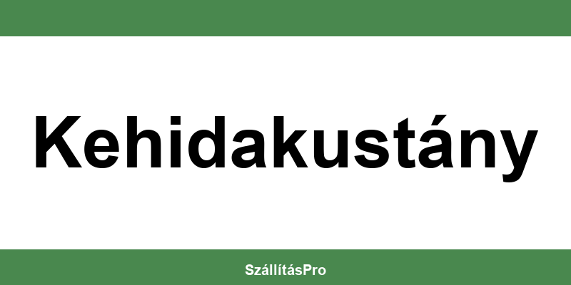 Magyar Posta Kehidakustány nyitvatartás és telefonszám