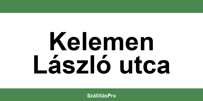Magyar Posta Kelemen László utca nyitvatartás és telefonszám
