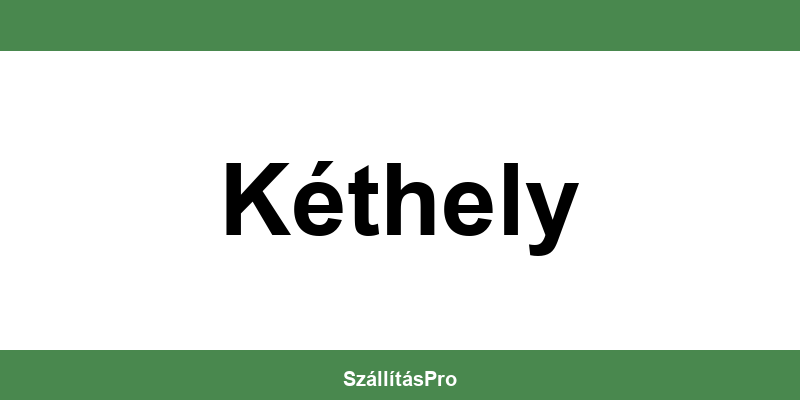 Magyar Posta Kéthely nyitvatartás és telefonszám