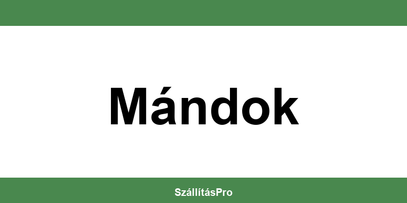 Magyar Posta Mándok nyitvatartás és telefonszám