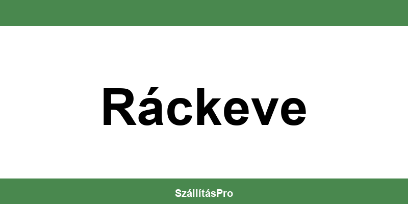 Magyar Posta Ráckeve nyitvatartás és telefonszám