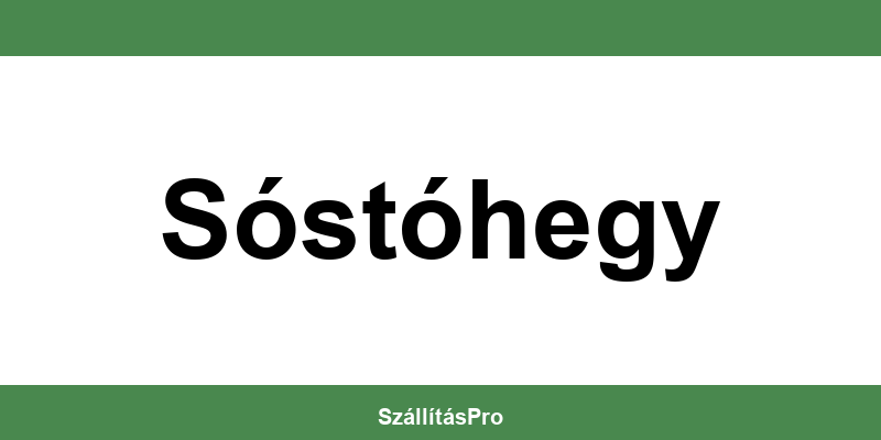 Magyar Posta Sóstóhegy nyitvatartás és telefonszám