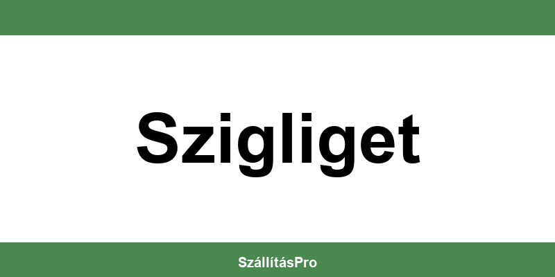 Magyar Posta Szigliget nyitvatartás és telefonszám
