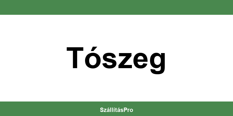 Magyar Posta Tószeg nyitvatartás és telefonszám
