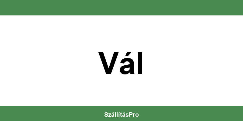 Magyar Posta Vál nyitvatartás és telefonszám