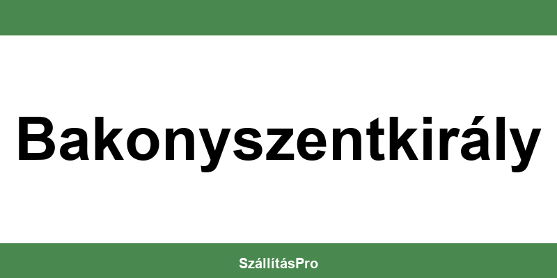 Magyar Posta Bakonyszentkirály nyitvatartás és telefonszám