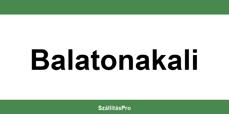 Magyar Posta Balatonakali nyitvatartás és telefonszám