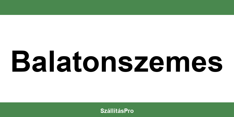 Magyar Posta Balatonszemes nyitvatartás és telefonszám