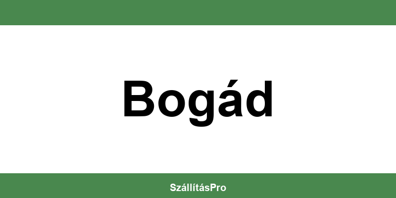 Magyar Posta Bogád nyitvatartás és telefonszám