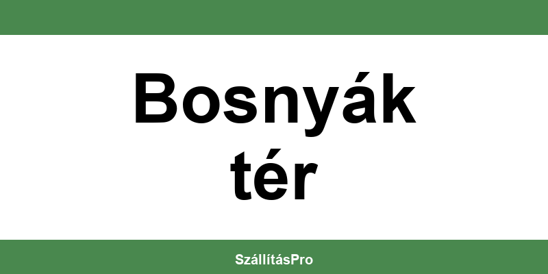 Magyar Posta Bosnyák tér nyitvatartás és telefonszám