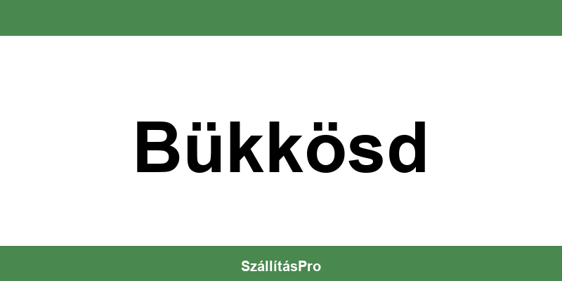 Magyar Posta Bükkösd nyitvatartás és telefonszám