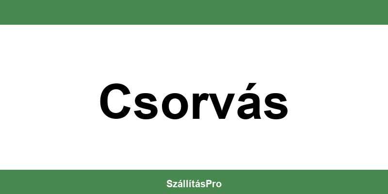 Magyar Posta Csorvás nyitvatartás és telefonszám