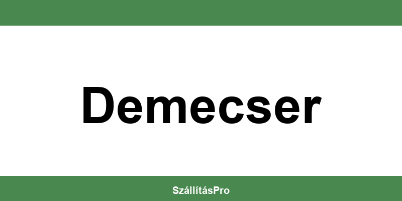 Magyar Posta Demecser nyitvatartás és telefonszám