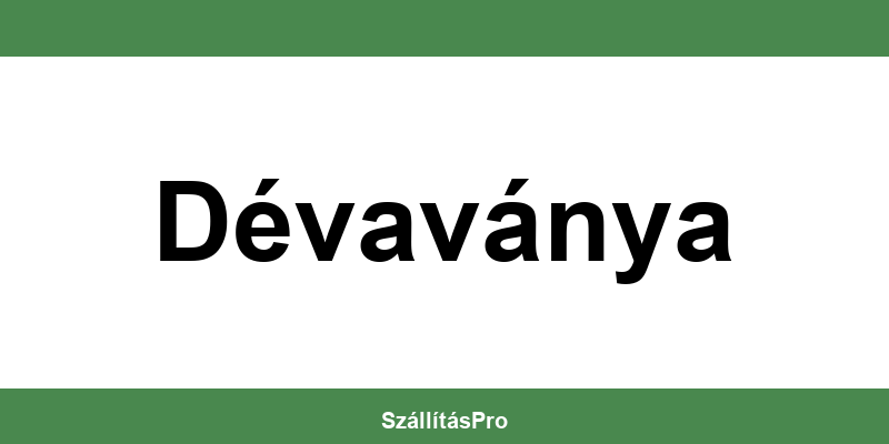 Magyar Posta Dévaványa nyitvatartás és telefonszám