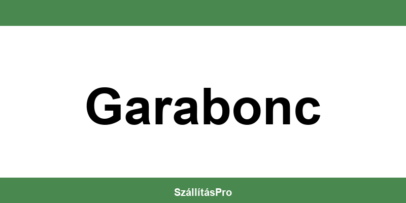 Magyar Posta Garabonc nyitvatartás és telefonszám