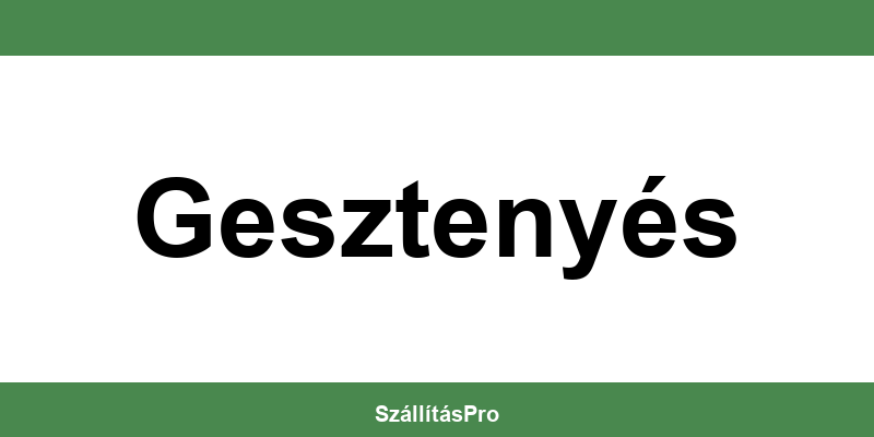 Magyar Posta Gesztenyés nyitvatartás és telefonszám