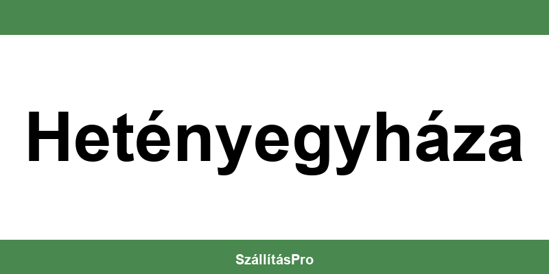 Magyar Posta Hetényegyháza nyitvatartás és telefonszám