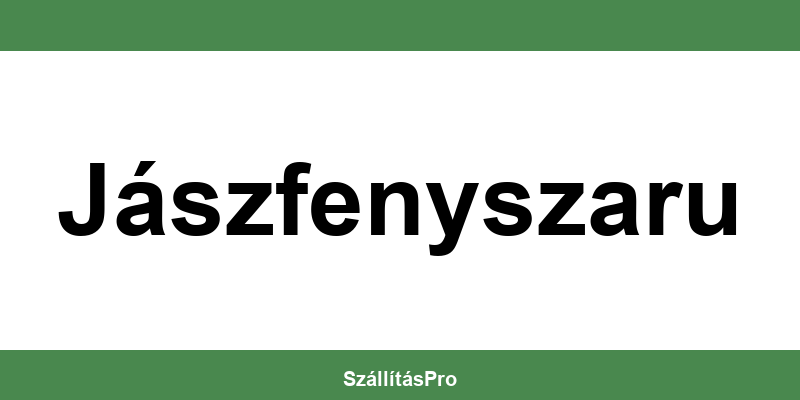 Magyar Posta Jászfenyszaru nyitvatartás és telefonszám