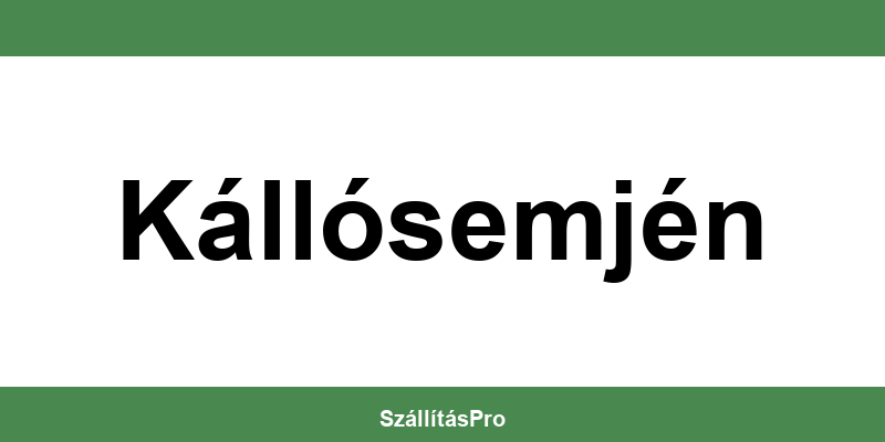 Magyar Posta Kállósemjén nyitvatartás és telefonszám