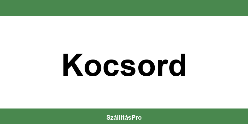 Magyar Posta Kocsord nyitvatartás és telefonszám