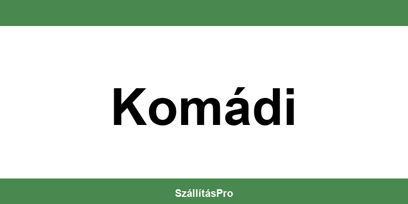 Magyar Posta Komádi nyitvatartás és telefonszám