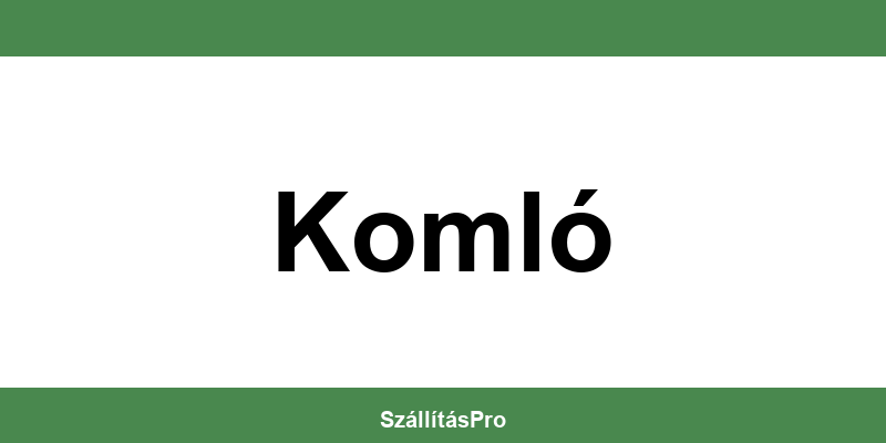 Magyar Posta Komló nyitvatartás és telefonszám