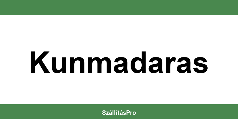 Magyar Posta Kunmadaras nyitvatartás és telefonszám