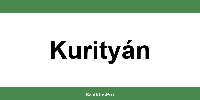 Magyar Posta Kurityán nyitvatartás és telefonszám