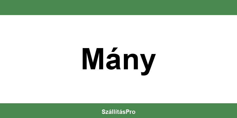 Magyar Posta Mány nyitvatartás és telefonszám