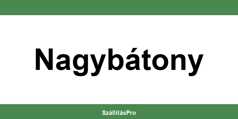 Magyar Posta Nagybátony nyitvatartás és telefonszám