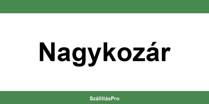 Magyar Posta Nagykozár nyitvatartás és telefonszám