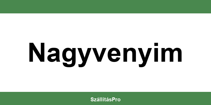 Magyar Posta Nagyvenyim nyitvatartás és telefonszám