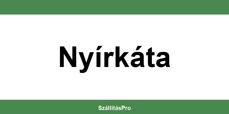 Magyar Posta Nyírkáta nyitvatartás és telefonszám