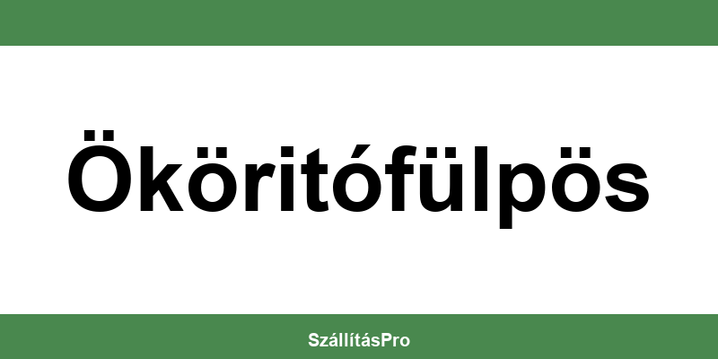 Magyar Posta Ököritófülpös nyitvatartás és telefonszám