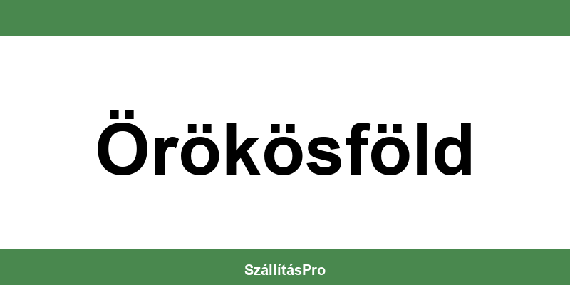 Magyar Posta Örökösföld nyitvatartás és telefonszám