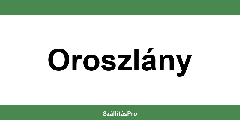 Magyar Posta Oroszlány nyitvatartás és telefonszám