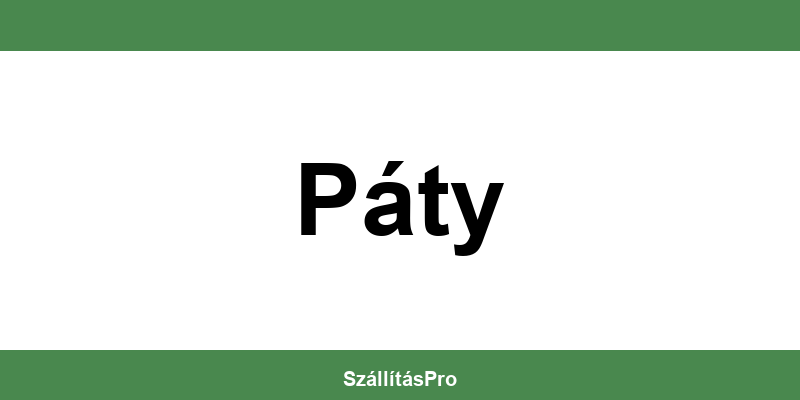 Magyar Posta Páty nyitvatartás és telefonszám