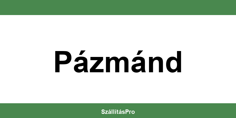 Magyar Posta Pázmánd nyitvatartás és telefonszám