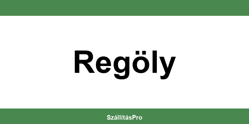 Magyar Posta Regöly nyitvatartás és telefonszám