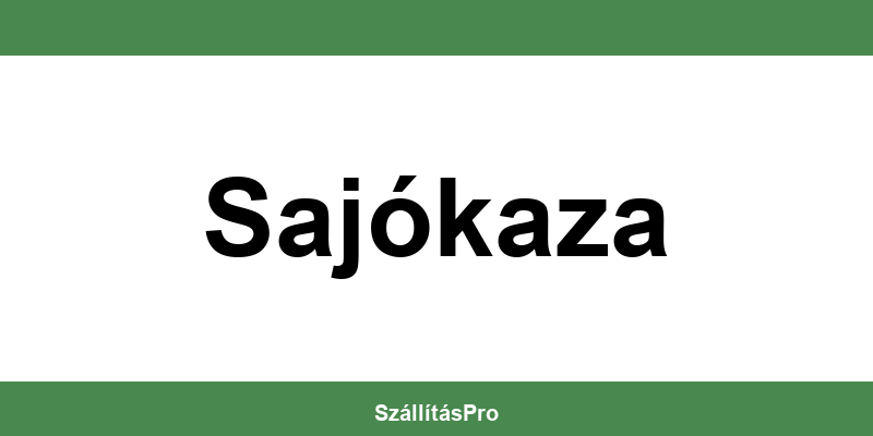 Magyar Posta Sajókaza nyitvatartás és telefonszám